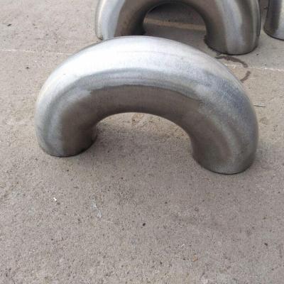 China For SS316L Water ANSI B16.9 High Quality Stainless Steel Pipe Fittings 180 Degree Elbow for sale