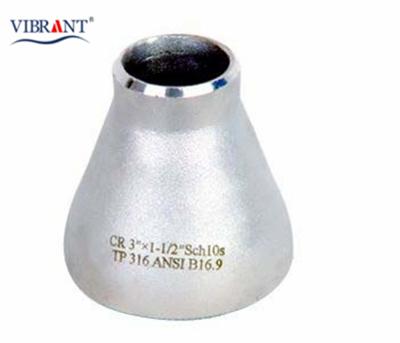 China Oilfield Pipe Fittings ASME B16.9 4 Inch DST Concentric Stainless Steel Reducer for sale