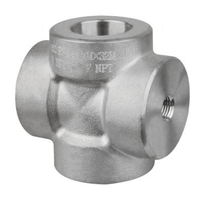 China VIBRANT Water ANSI B16.11 Forged Pipe Fittings A105 Switch Cross for sale