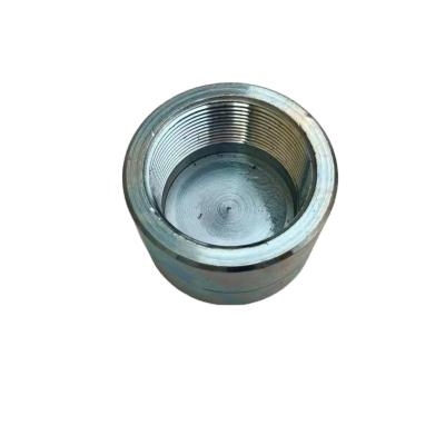 China Water asme b16.11 forged carbon steel a105 galvanized threaded cap for sale