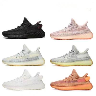 China Original Product High Quality Yeezy Fly Real Popcorn Fly Fashion Trend Sneaker 350 Knit Running Shoes for sale