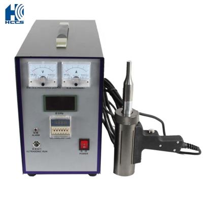 China Portable Hand Held Machines 28KHZ, 30KHz, 35KHZ, 40KHZ Ultrasonic Welding Plant Spot Machine For Fabric for sale