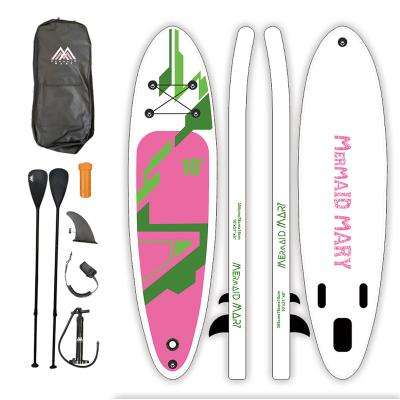 China Surfing Manufacturers High Quality Surfboard Unisex Inflatable Panel Paddle Surfboard With Grips for sale