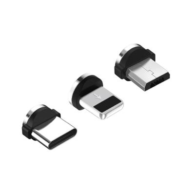 China ZICAS Durable Magnetic Cable Plug for USB micro C Plugs Phone for Type-C USB Magnet Charger Cable Adapter for iPhone for sale