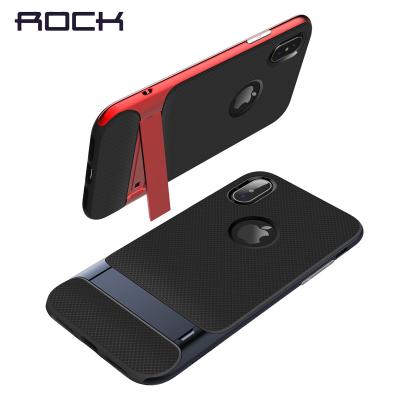 China With Kickstand Promotion Rock Royce Special Series With Kickstand Cell Phone Case Cover Case For iPhoneX for sale