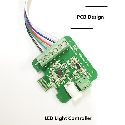 China Dimmable Smart Home Devices PCB Panel Controller PCB Design LED Light PCB Layout for sale