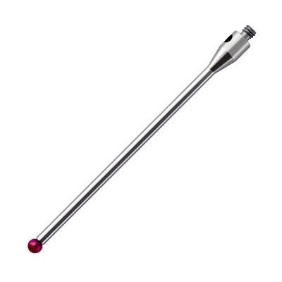 China Factory red probe stylus 40mm length-2mm ball-M2-cmm for sale