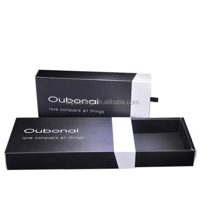 China Recyclable White Cardboard Packaging Custom Paper Boxes With Drawer for sale