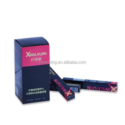 China Cosmetics Disposable Eyeliner Packaging Cardboard Paper Boxes for sale