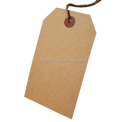 China Sustainable Garment Kraft Paper Hang Tags For Clothes for sale