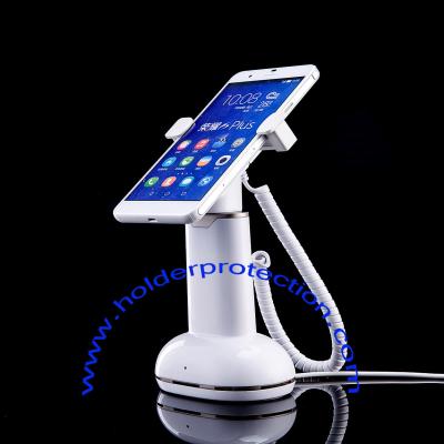 China COMER Gripper security anti-Theft charger alarm security stand for cellphone accessories for sale