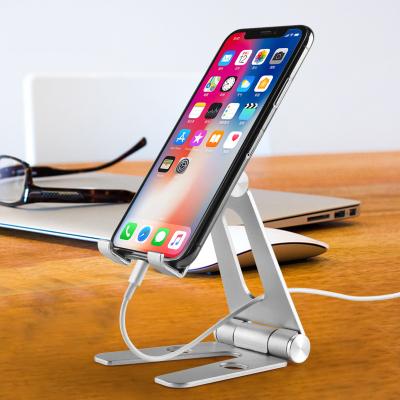 China COMER portable Aluminum alloy Universal Smartphone holder desktop Stand for Mobile phone Cell Phone, www.comerbuy.com for sale