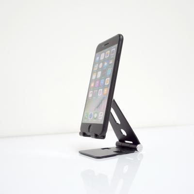 China COMER foldable and portable tabletop display desktop metal Stand for Mobile phone Cell Phone at office, www.comerbuy.com for sale