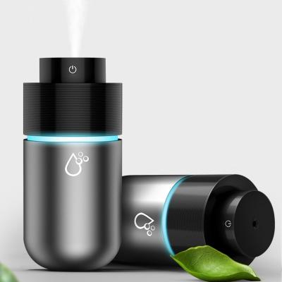 China 2021 Portable Rechargeable USB Mini Desktop Mist Diffuser Ultrasonic Humidifier Air Humidifier for Office Car for sale