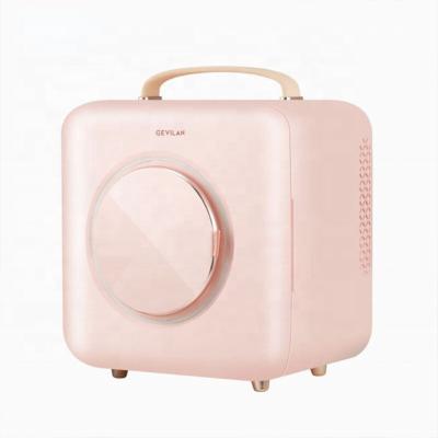 China New Mini COMPRESSOR Fridge Storage Skin Care Fridge Makeup Fridge Cosmetic Beauty Fridge for sale