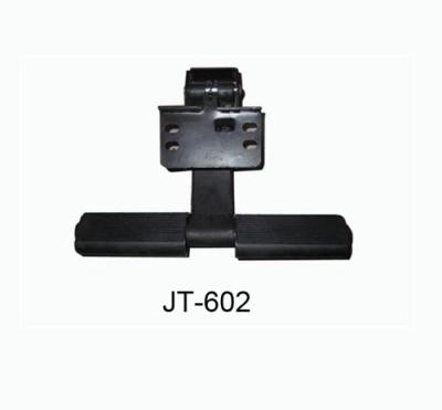 China Iron+rubber cover iron made footrest pedal for passenger bus seat assembly for sale