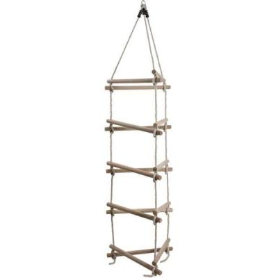 China Wear Resistant Multi-strand Climbing Rope Ladder for Kids Climbing Indoor Play Set and Outdoor Treehouse, Playground Swing for sale