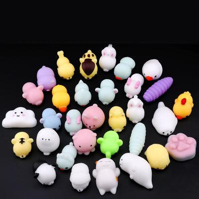 China Relieve Stress CPYP 2020 New Products Squishy Toy Kawaii Mini Mochi Squishy Wholesale Anti Stress Silicone Toys for sale