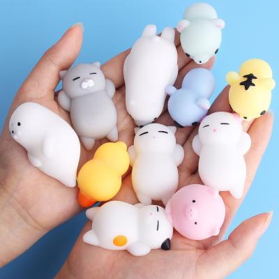 China Relieve Stress Colorful Cute Squishy Toys CPYP 2020 Japan Kawaii Mochi Squishy Scented Stress Reliever For Kids Adults Relaxation Gift for sale