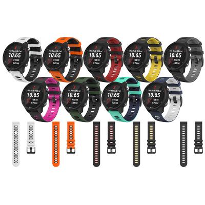 China Sports Silicone Watch Band Quick Release Wristwatch Shockproof Strap For Garmin Watch Strap For Fenix ​​5X/3/3HR/5X plus Smart Watch Band for sale