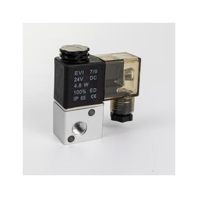 China Accept 2V025 Series Miniature General Purpose Compressed Air Solenoid Custom Manufacture Filtered Pneumatic Solenoid Valve for sale