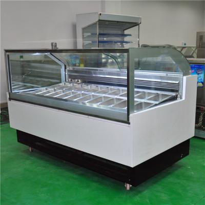 China Single-temperature Hot Sale Display Cabinet Refrigeration Equipment Ice Cream Display Freezer for sale