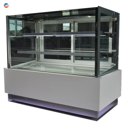 China Guangzhou Factory of Single-temperature 2~8 Degree Cake Display Refrigerator Cake Showcase Refrigerator for Pastry for sale