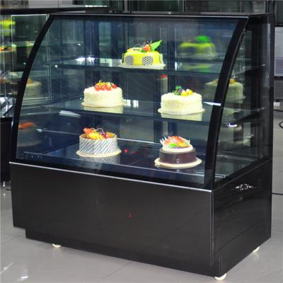 China Single-temperature 430L Good Selling Small Cake Display Refrigerator Countertop Cake Showcase for sale