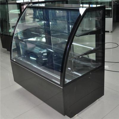 China Single-temperature low price 900mm front opening cake showcase cake display refrigeratorbakery store equipment for sale