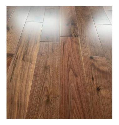 China Traditional American Black Walnut Flooring, Solid Walnut Flooring for sale