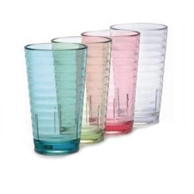 China Traditional Customized Colorful Color Water Glass Mug for sale