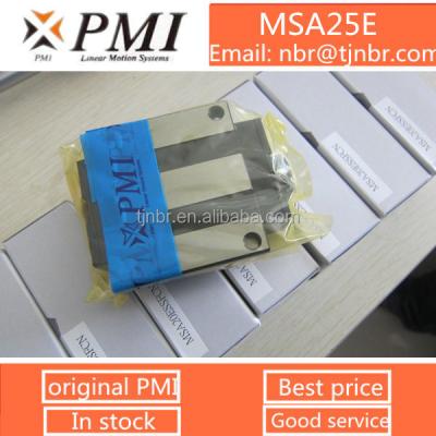 China CNC Machine PMI MSA25E MSA25LE Linear Block And Rail For Engraving Machine for sale