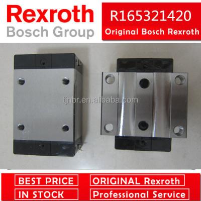 China 100% original hot sale rexroth Germany linear guide way and block R165321420 for sale