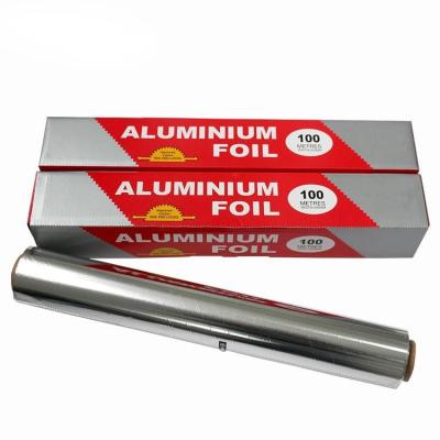 China Food Grade Household Aluminum Foil Roll Food Packaging Aluminium Foil for sale