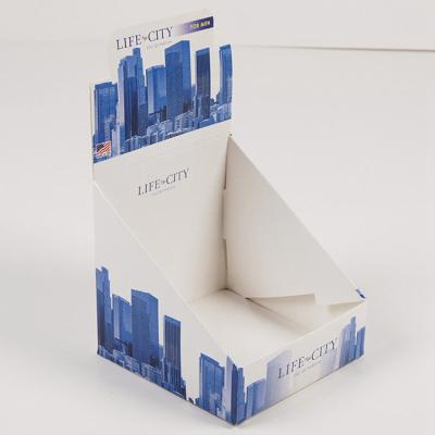 China Recyclable Recyclable Kraft Paper Boxes Custom Logo Folding Paper Display Box for sale