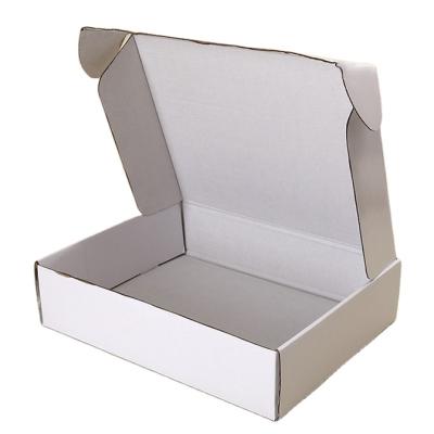 China Custom logo recyclable shipping carton e-commerce use E-flute corrugated paper packing boxes for sale