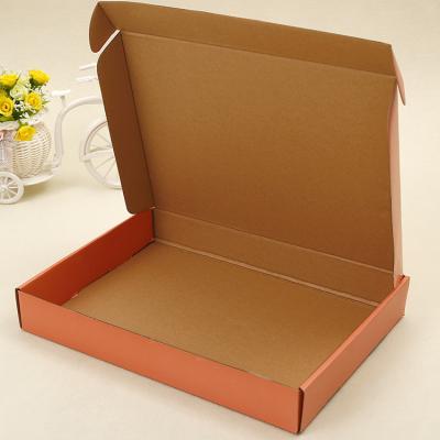 China Custom Logo Recyclable Corrugated Paper Shipping Box Recyclable For Express Use for sale