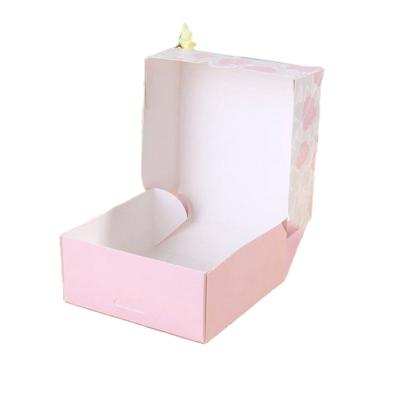 China Custom logo recyclable paper box packaging for food gift box mochi recyclable packing boxes for sale