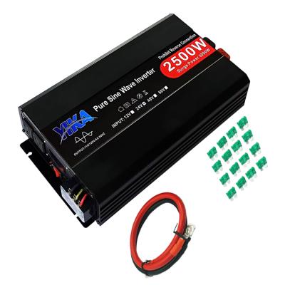 China Home Appliance Peak Power 2500W/5000W Inverter Converter 12V 24V 48V DC To AC 110V 120V 220V Car 2500watt Pure Sine Wave Inverter for sale