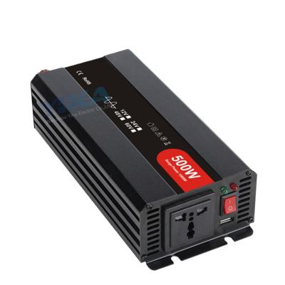 China Home Appliance YIKA 600W 500W 12V Micro Power Inverter Pure Sine Wave Inverters for sale