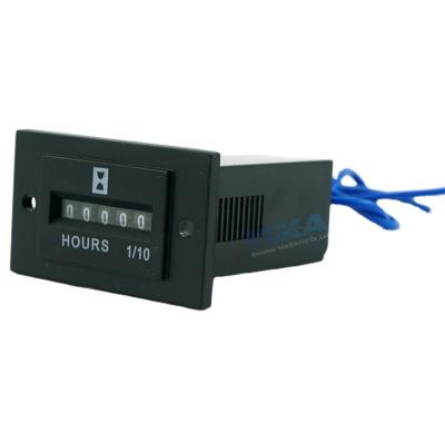 China Construction Machinery YIKA SYS-2 6 Digit Digital Diesel Engine Mechanical Hour Meter for sale