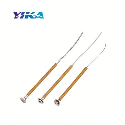 China YIKA IEC Silver Removable 11KV 15KV Expulsion Head K Type Fuse Link For Dropping Fuse Cutout for sale