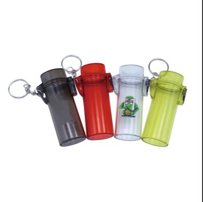 China DEBANG Industrial Wholesales Waterproof Custom Cylindrical Lighter Lighter Support Key Chain Holder for sale