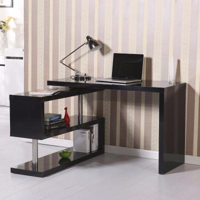 China Wooden PC Desk L Shaped Corner Computer Desk Table Pictures for sale