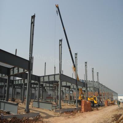 China Light Large-Span Steel Structural Buildings for Workshop, Warehouse for sale