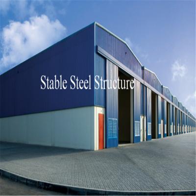 China Durable Steel Structure Metal Warehouse with SGS Certificate for sale