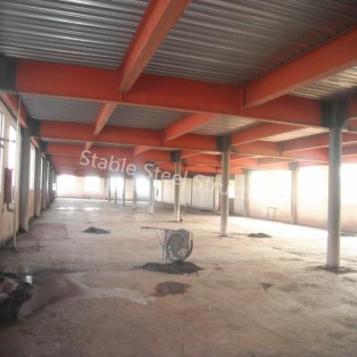 China High Rise Multi-Storey Steel Structure Office Building with Block Wall for sale