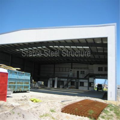 China Pre Engineered Steel Structure Building Warehouse for Aircraft Hangar for sale