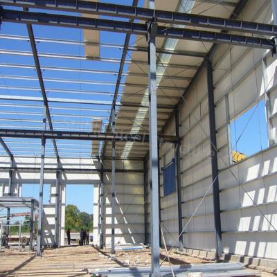 China Prefabricated Steel Structure for Industrial Application with strong strength for sale