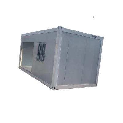 China Modern Flat Pack Container House With Drop Flat Pack Business Container House Container Hospital And Electricity for sale